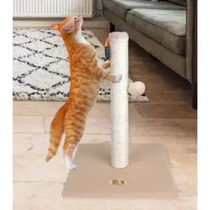 고양이 로프 기둥 스크래처 1P 발톱관리 운동 놀이 (WFKJWJZ)