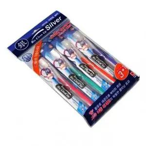 바이오 실버 칫솔 4개입 여행용