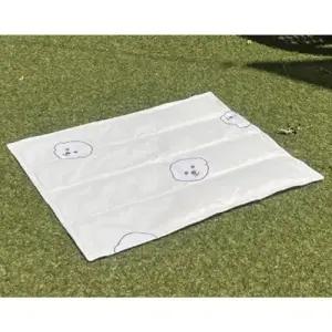 강아지 쿨링 매트 M 크림 여름용 아이스 방석 반려동물 쿨 패드 WFLRCX5