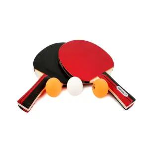 와이옐로 입문자용 탁구라켓 세트 라켓2개 공3개 가벼운탁구라켓