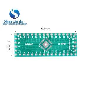 호환  10PCS QFN32 QFN40-DIP 전송 보드 DIP 핀 보드 피치 IC 어댑터 플레이트 변환 0.5MM QFN-40 QFN-32 Q