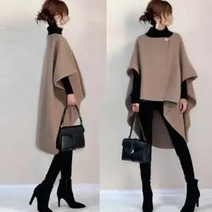 망토 판쵸 재킷 언발 라운드 아우터 자켓 믿고 쓰는 데일리 필수템