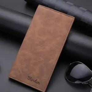 장지갑 남자 슬림 수납 부드러운 선물 베이직 WFLQ4JR