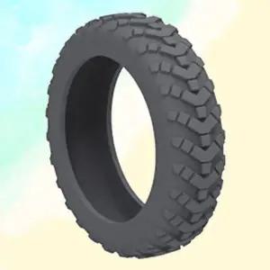 무소음 캐리어 바퀴 커버 보호대 탄성 고무링 덮개 그레이 (WFKKBVT)