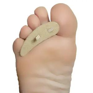 스타인 해머 발가락 크레스트 쿠션 및 버트레스 패드 굳은살과 발가락의 압력 감소 라지 라이트 베이지 3