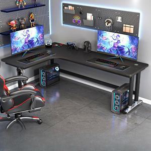 L자책상 ㄱ자 테이블 컴퓨터 수납 코너형 1100 사무실 게이밍 선반 학생 기역자 좌측