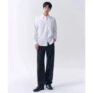 무신사스탠다드 MUSINSA STANDARD 스트레이트 데님 팬츠 [워시드 블랙] MMANP0Z05-WC 170245