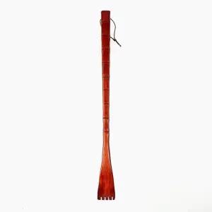 고품질 48.5cm 옻칠 효자손 참나무 등긁개 놋그릇 소코뚜레 소뚜레 ...