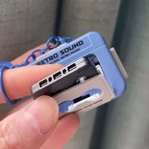 카세트 키링 레코더 열쇠고리 소형 재생기 보이스 모형