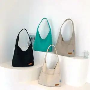 가벼운 에코백 호보백 데일리가방 캔버스 여자 숄더백