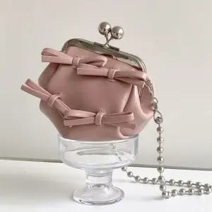 MT918 리본 에나멜 프레임 미니백 크로스백 숄더백 여성똑딱크로스백