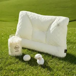 울스킨 60수 고밀도 양모 경추베개솜