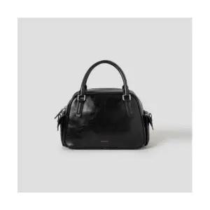 빈폴 BEANPOLE ACCESSORY 쥬니 라운드형 탑지퍼 토트백 블랙BE59D3M025 108145