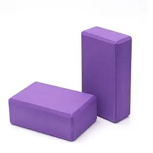 EVA 기본 요가블록 2P세트 스트레칭 요가벽돌 퍼플