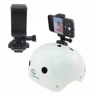 ( )오토바이 헬멧 스마트폰 촬영 마운트 거치대 방송장비