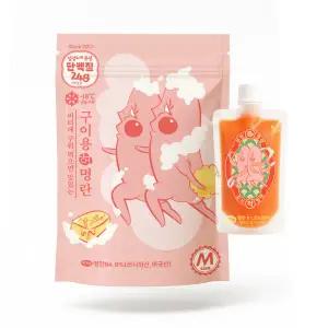 [롯데백화점]부산허명란 [부산허명란] 명란 구이 중·튜브 150g 선물세트 (보자기포장)