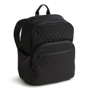 베라 브래들리 여성용 프리미엄 코튼 라지 뱅크로프트 백팩, 문리스 나이트, 원 사이즈