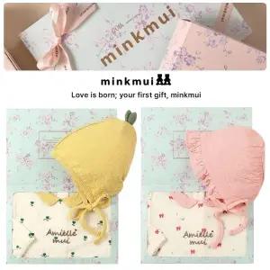 [롯데백화점]밍크뮤 아미엘뮤튤립.리본SET바디수트 3617067601 36170-676-01 36170-676-02 출산백일돌선물