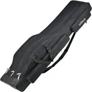 스렘페옴 3겹 낚싯대 가방 휴대용 옥스포드 접이식 막대 케이스 낚시 릴 태클 보관