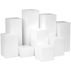 사각스툴 인테리어소품 전시다이 촬영 스툴 303020 작품 원형스툴 6종 블랙 cm 원룸