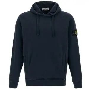 STONE ISLAND  25FW 6100029 Brushed Organic Cotton Fleece Hooded Sweatshirt (K2S15 S0A20