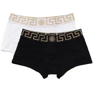 [베르사체] 그레카 보더 트렁크 2팩 AU10181 1A10011 A83K