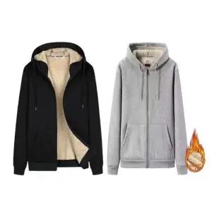 남성 양털 기모 퍼 안감 따뜻한 후드집업 겨울 데일리 WD79E2E