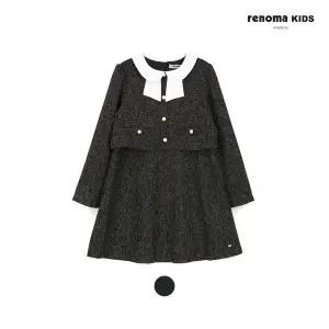 [대구백화점] [레노마키즈] 초등 여아 일체형 트위드 원피스(R2611O610)