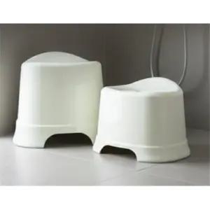 헤븐커머스 화이트 사우나 의자 높은욕실의자