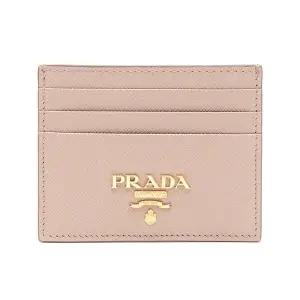 [PRADA]  사피아노 메탈 로고 카드 지갑 1MC025-QWA-F0236