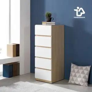 트리빔하우스 UNO 우노 라운드 400 5단 서랍장