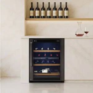 [LG]디오스 와인셀러 43병 와인냉장고 RW432JKX 미세온도조절 (R-WZ46JKX 후속모델)