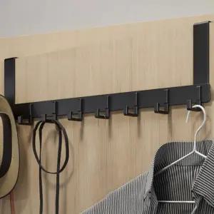 문 거는 옷걸이 알루미늄 문걸이 다용도 도어 옷걸이 방문 수납 드레스 침대 옷방 현관