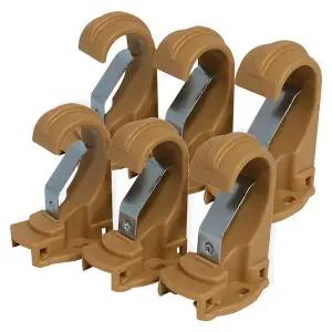 [콩심팥심]민광 1+1 커튼브라켓 25mm K-347 커텐봉 링 레일