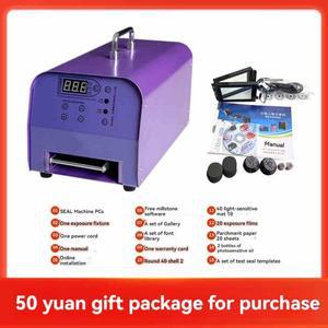 완전 자동 고무 사진 민감 플래시 스탬프 기계, 도장 메이커, 감광성 220V, 110V