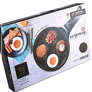 키친아트 4구 28cm 코팅 부침요리 조리도구 계란 후라이 케이크 팬 에그 KW8C6B11