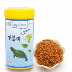 거북이 영양 보충식 180g 고급 사료 자라밥 수조용