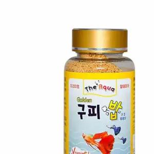 소형 사료 구피 전용 고급 치어 65g 어류 영양식