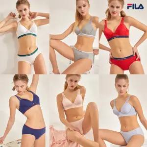 FILA 쿨 에어 노와이어 브라팬티 6세트 + 6종