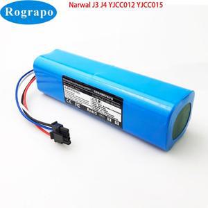 Narwal J3 J4 YJCC012 로봇 진공 청소기 용 새 14.8V 5600/6800mAh BP4S2PPM5D 배터리