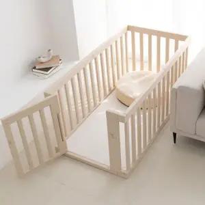 퍼핑 강아지 거실 매트 미끄럼방지 러그 타입 + 울타리 우들리 140X70 세트