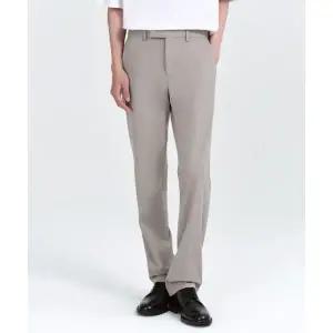 무신사 스탠다드 세미 와이드 히든 밴딩 슬랙스 [라이트 베이지] MM0PL0Z03-LB 338187