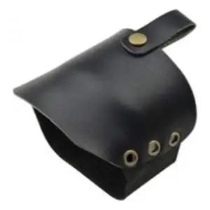 [콩심팥심]오토바이 자전거 슈즈 보호커버 기어 패드 1개입 가죽기어패드