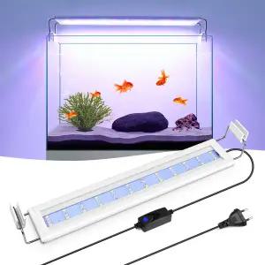 메탈라이트 어항조명 수초용 220V EU LED 바 빛 알루미늄 쉘 방수 흰색 파란색 빨간색 녹색 색상 어항 수족