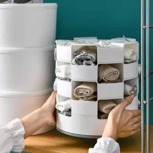 회전 DK979381 속옷 양말 정리함 속옷정리함 속옷보관함 양말통