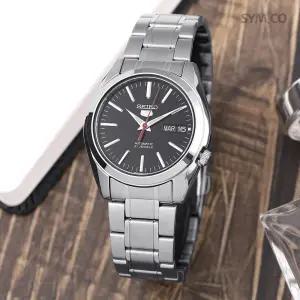 세이코5 SNKL45K1 오토매틱 데이데이트 아날로그 캐쥬얼 정장 남자 메탈 시계 d