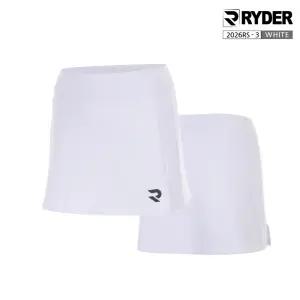 라이더 RYDER 2026RS-3 화이트 스커트 치마 배드민턴 탁구 피클볼 스포츠웨어 2026RS-3