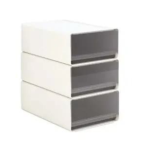 쌓아 쓰는 적층 서랍 수납함 팬트리 중형 1칸 (KYR-WFJTX2A)