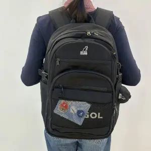 [국내정식매장] 캉골 가방 Kangol 아이콘 스파크 백팩 1486 블랙 책가방