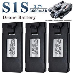 LS-S1S 드론 배터리 S1s RC 쿼드콥터 FPV 예비 부품 E88 EVO E88PRO MAX e88S E99S 드론용 3.7V 2600mAh
